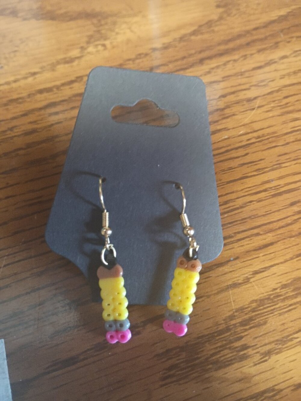 Cute Pencil Earrings | Handmade & Hypoallergenic